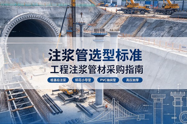 宁晋注浆管选型标准